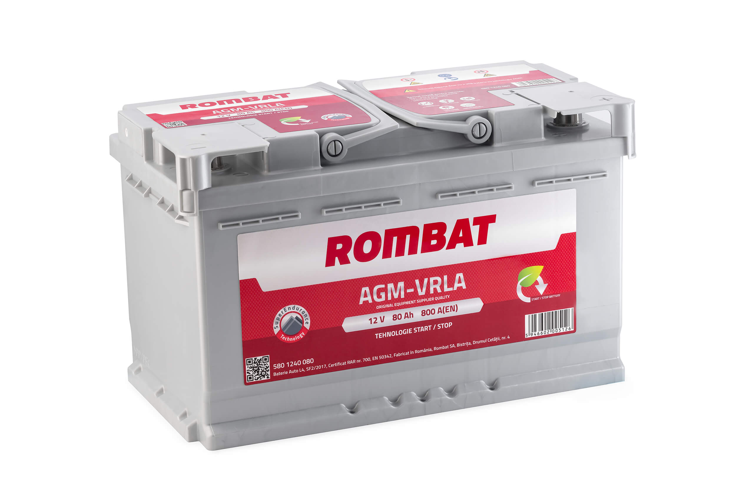 żtartovacia batéria ROMBAT S.A.